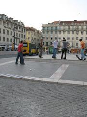 Historic Praça da Figueira in Lisbon, 2007