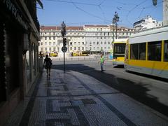 Cavalry statue of King John I of Portugal in Lisbon's Praça da Figueira