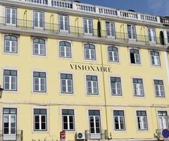 A pretty building on Praça da Figueira in Lisbon