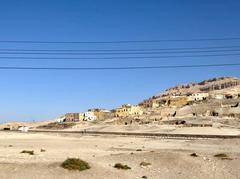 Abandoned village in Luxor, Egypt