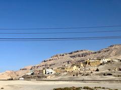 abandoned village in Luxor, Egypt