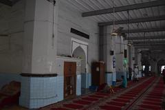 outside of eastern wall in Andarkilla Mosque