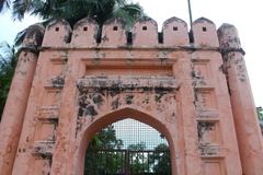 Main gate of Idrakpur Fort in Bangladesh