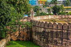 Idrakpur Fort in Munshiganj, Bangladesh