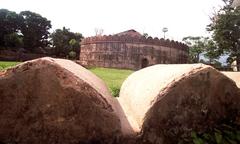 Idrakpur Fort in Munshiganj, Bangladesh