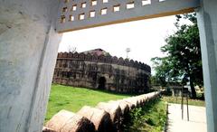 Idrakpur Fort monument in Munshiganj, Bangladesh