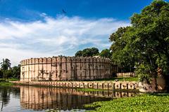 Historical Idrakpur Fort of Munshiganj in Bangladesh