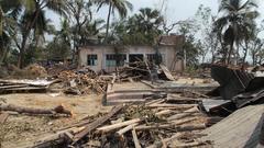 Devastating tornado in Brahmanbaria District, Bangladesh, 2013