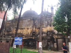 Back Side of Musa Khan Mosque monument in Bangladesh