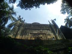 Musa Khan Mosque south side minaret in Bangladesh