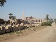 North side of Karnak Temple, Egypt