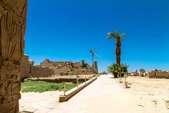 Luxor City skyline in Egypt