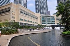 Kuala Lumpur City Centre (KLCC) skyline with Petronas Twin Towers