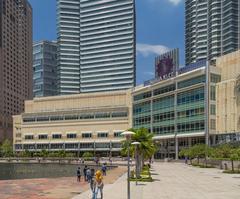 KLCC Park and Suria KLCC in Kuala Lumpur, Malaysia