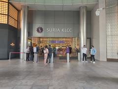 Suria KLCC shopping mall with the Petronas Towers in the background