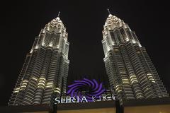 Suria KLCC Logo and Petronas Twin Towers