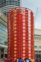 Chinese New Year decoration at Suria KLCC in Kuala Lumpur, Malaysia