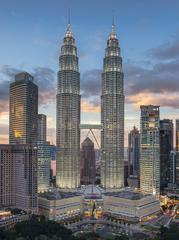 Petronas Towers in December 2019