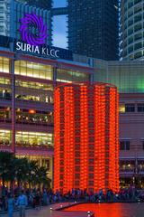 Chinese New Year decorations at Suria KLCC in Kuala Lumpur, Malaysia