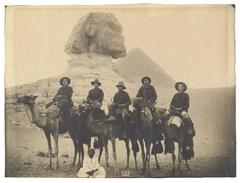 Tasmanian Army Corp members, Cyril Allen on the far right