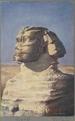 Sphinx of Giza head, shoulders, and forepaws