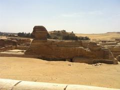 Side view of the Great Sphinx of Giza