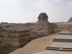 Close-up of the Sphinx of Giza