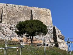 Acropolis of Athens with ruins