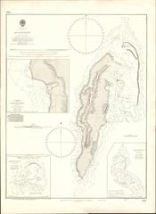 1844 nautical chart of St Andrew Island