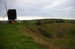 Brill windmill and the common