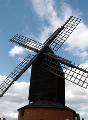 Brill Windmill II in a scenic setting with clear blue skies