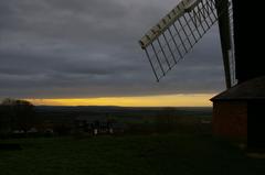 View west from the Brill windmill