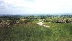 View from Brill windmill in Oxfordshire