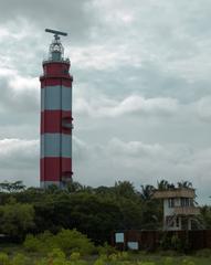 Lighthouse at Puthuvype, Vypin, Kochi, Kerala, India