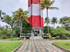 Vypin Lighthouse during the day