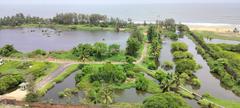 Vypin Lighthouse view with ocean and landscape