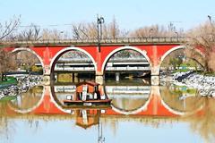 Puente de los Franceses over the Manzanares River in Madrid