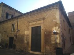 Vescovado di Pesaro, historic building, Italy