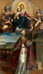 St. Ubaldus of Gubbio by Jacopo Palma il Giovane