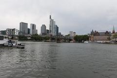 Eiserner Steg bridge in Frankfurt am Main