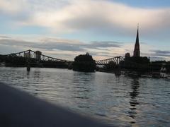 Frankfurt skyline in August 2006