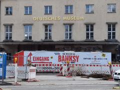 Banksy exhibition at Deutsches Museum Munich during a pandemic