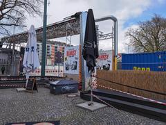 Banksy exhibition at the Deutsches Museum in Munich during a pandemic