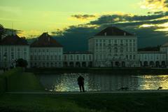 Munich Nymphenburg Palace exterior view