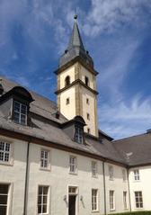 Kloster Grauhof courtyard with tower