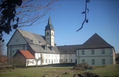 West view of former Augustinian Canons' monastery St. George in Goslar-Grauhof