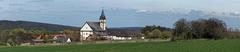 Westpanorama of Grauhof Monastery near Goslar