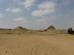 Sahure's pyramid complex and Ptahshepses mastaba at Abusir