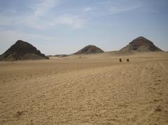 Abusir pyramids of Sahure, Nuiserre, and Neferirkare