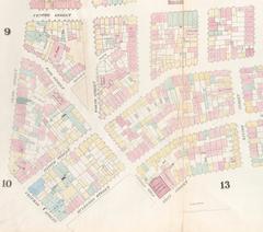 Map of part of Manhattan published in 1857